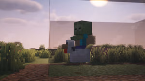 How does tinted glass work in Minecraft