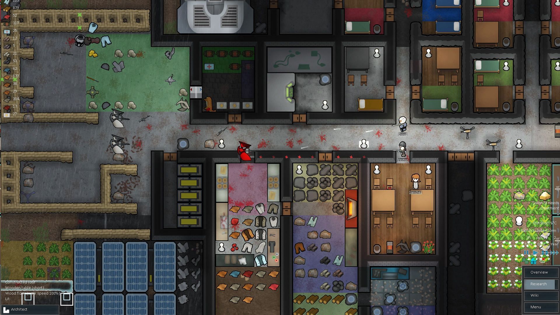 Rimworld released on Oct 17, 2018 (Image via Ludeon Studios)