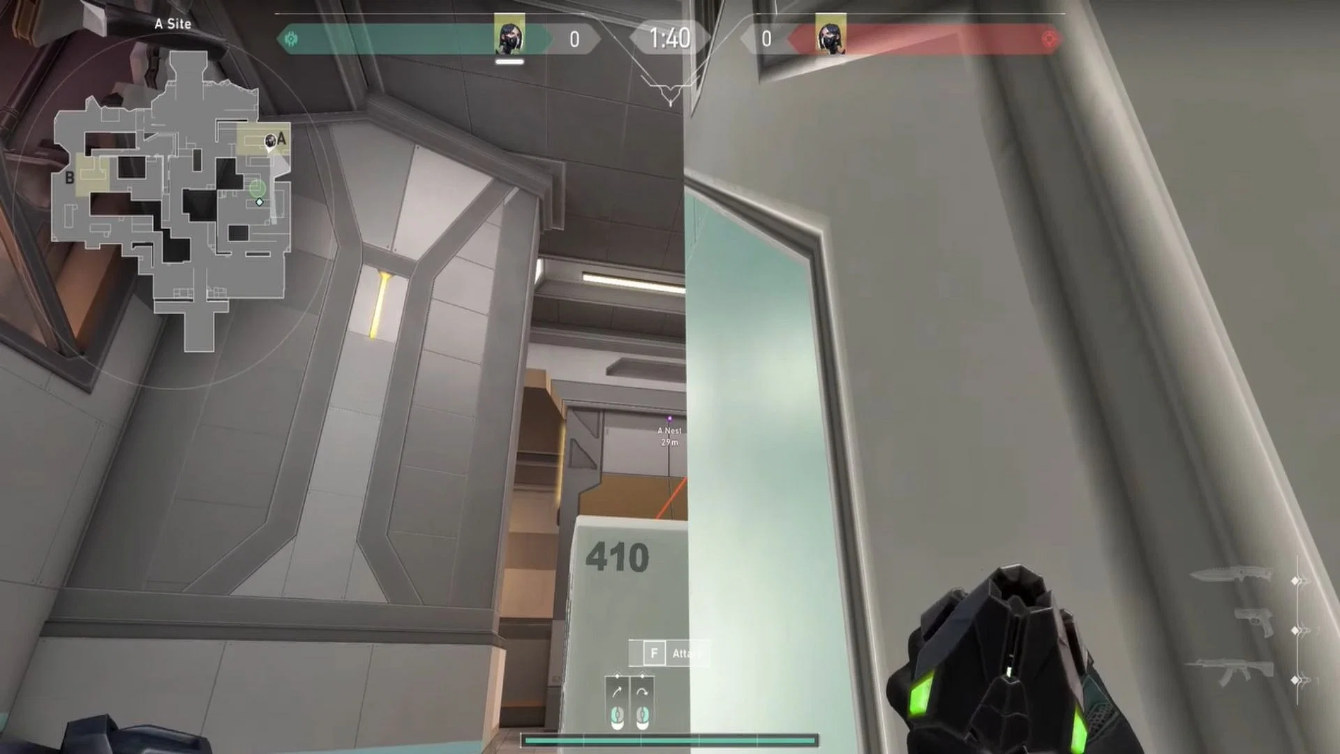 Aim at the lines on A Nest (Image via Riot Games)