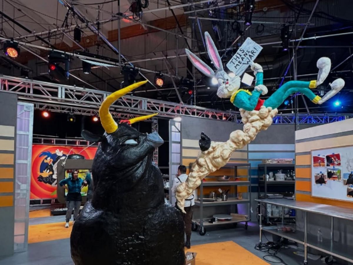 Classic Cartoons theme on Super Mega Cakes season 1 (Image via Instagram/@duffgoldman)