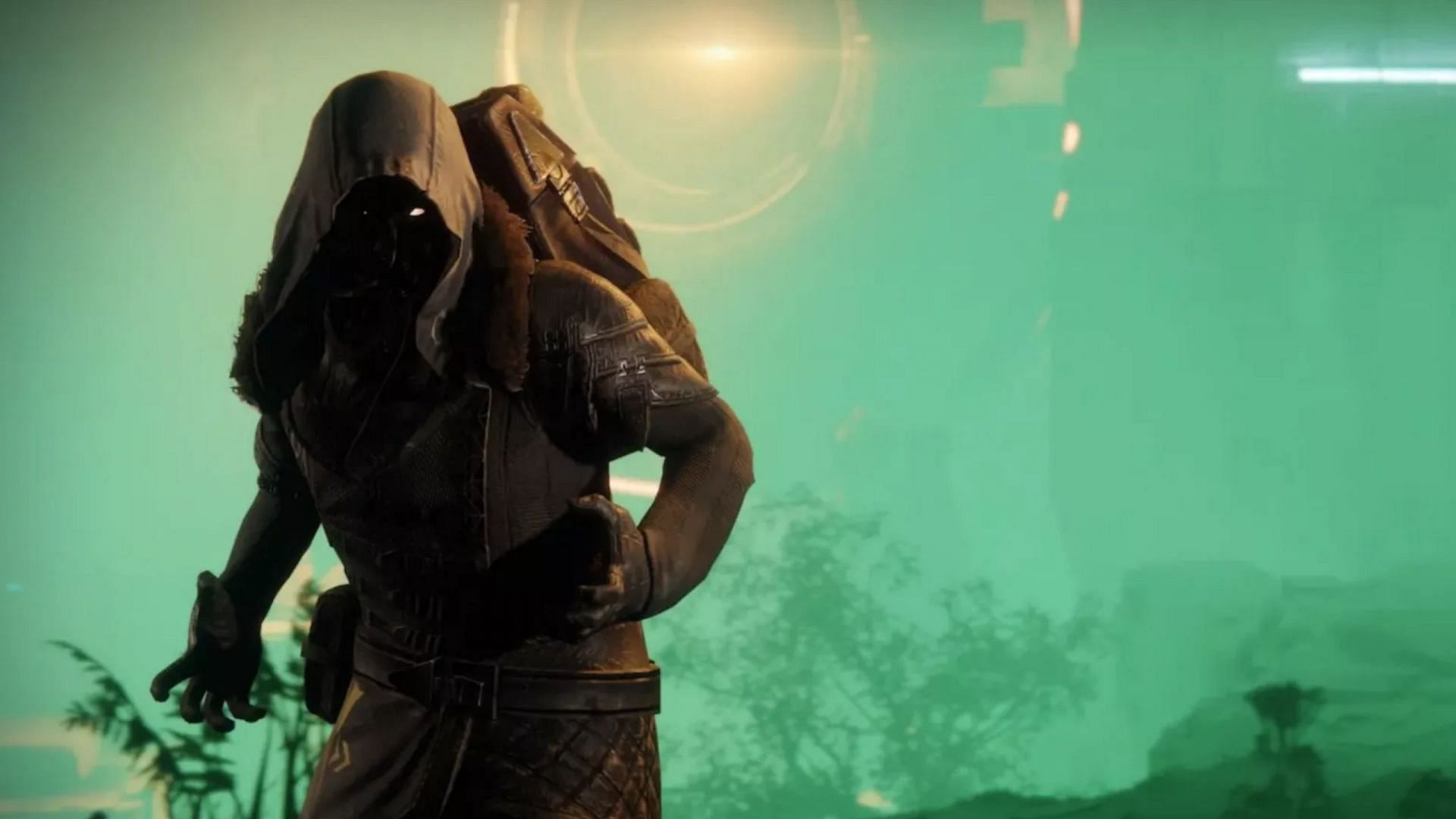 Xur on Nessus in Destiny 2 (Image via Bungie)