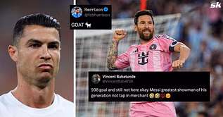 “They compare this monster to that tap in merchant” - Lionel Messi fans throw shade on Cristiano Ronaldo after Inter Miami hero sets incredible record