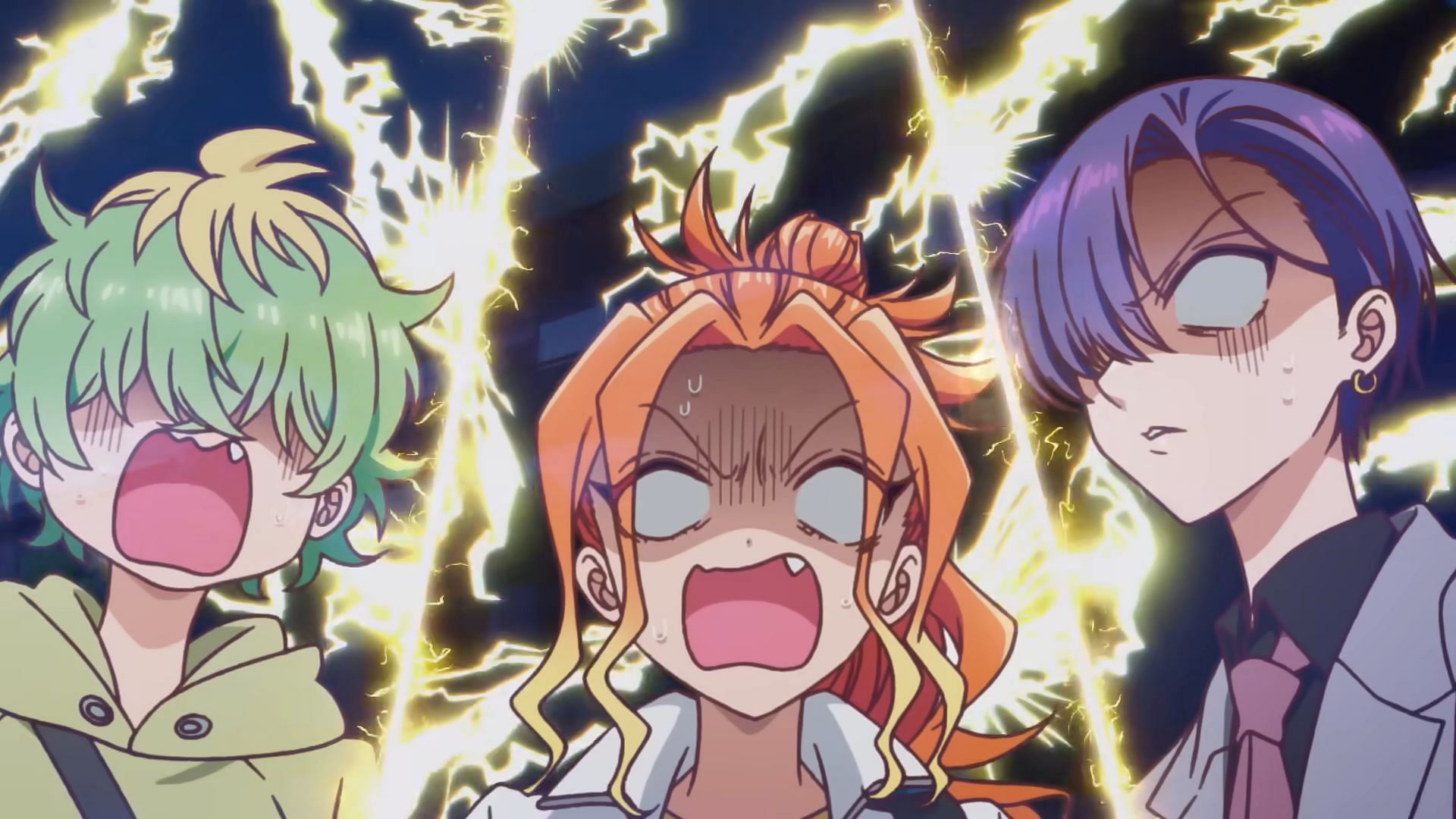 Miwa, Nico e Kazuki são brutos, como visto ao lidar com Mikadono Sisters (foto via Paworks)