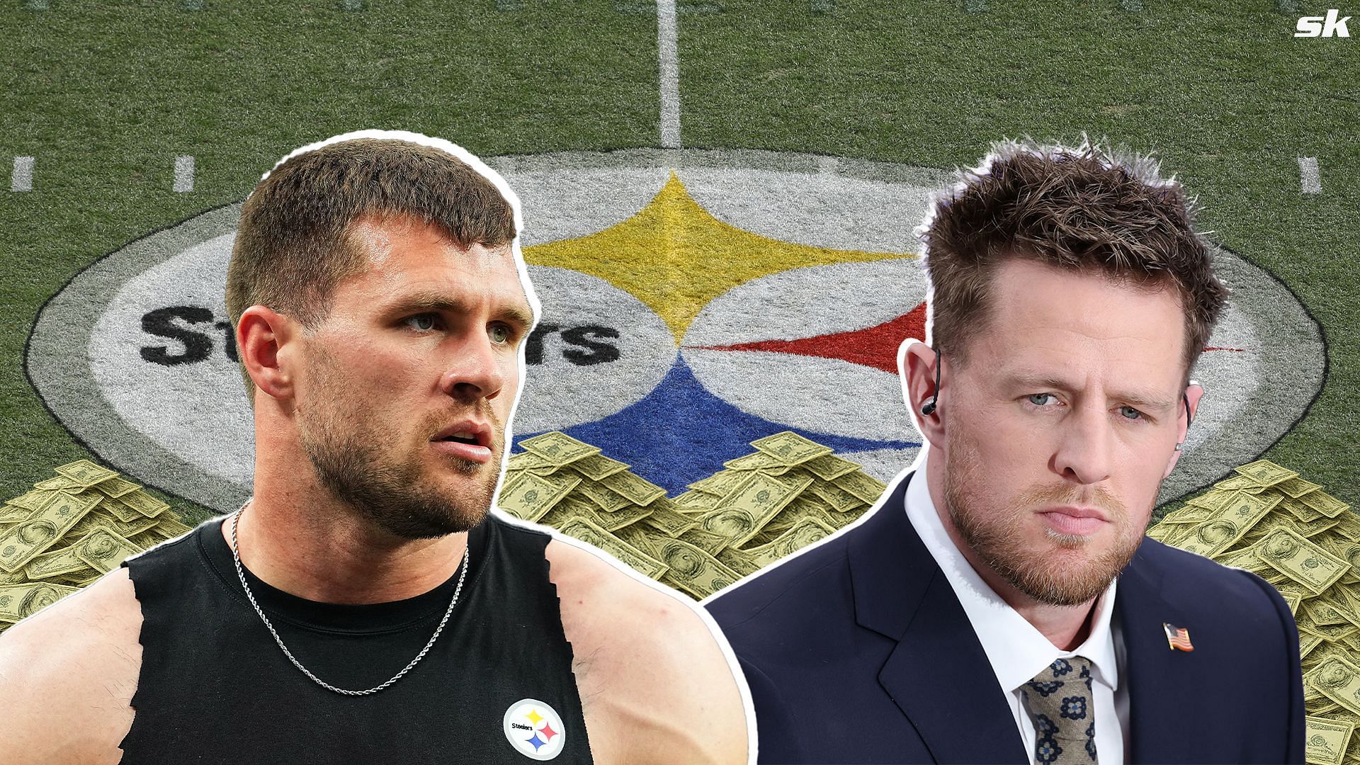 JJ Watt drops hilarious take as TJ Watt signs $123,000,000 deal to become highest-paid non-QB in NFL (Source: Getty/Imagn)