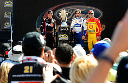 Corey LaJoie believes Denny Hamlin ranks above Carl Edwards and Kevin Harvick in the NASCAR greatness debate