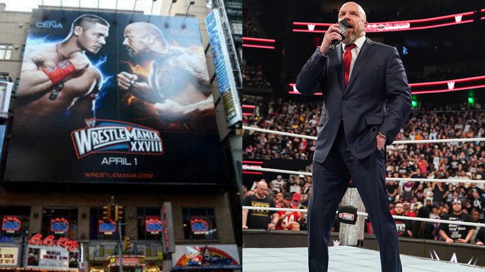 WWE has taken over Times Square again, this time with another major announcement (Photo credit: WWE.com)