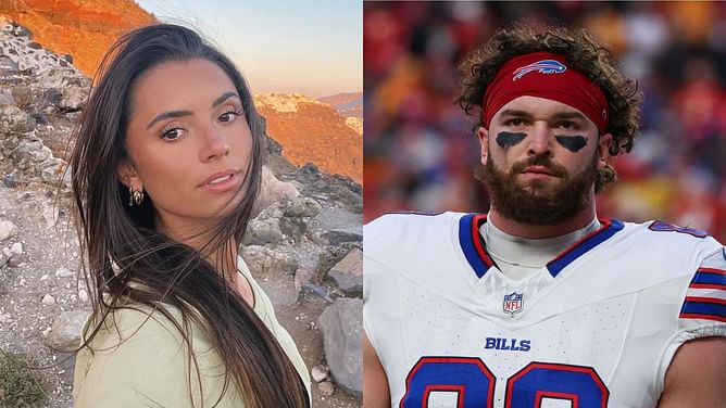 Bills TE Dawson Knox and his wife Alexandra announce pregnancy 1 year after their marriage [In Pics]