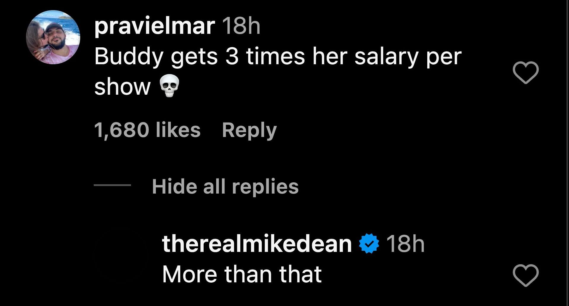 Mike Dean reply 