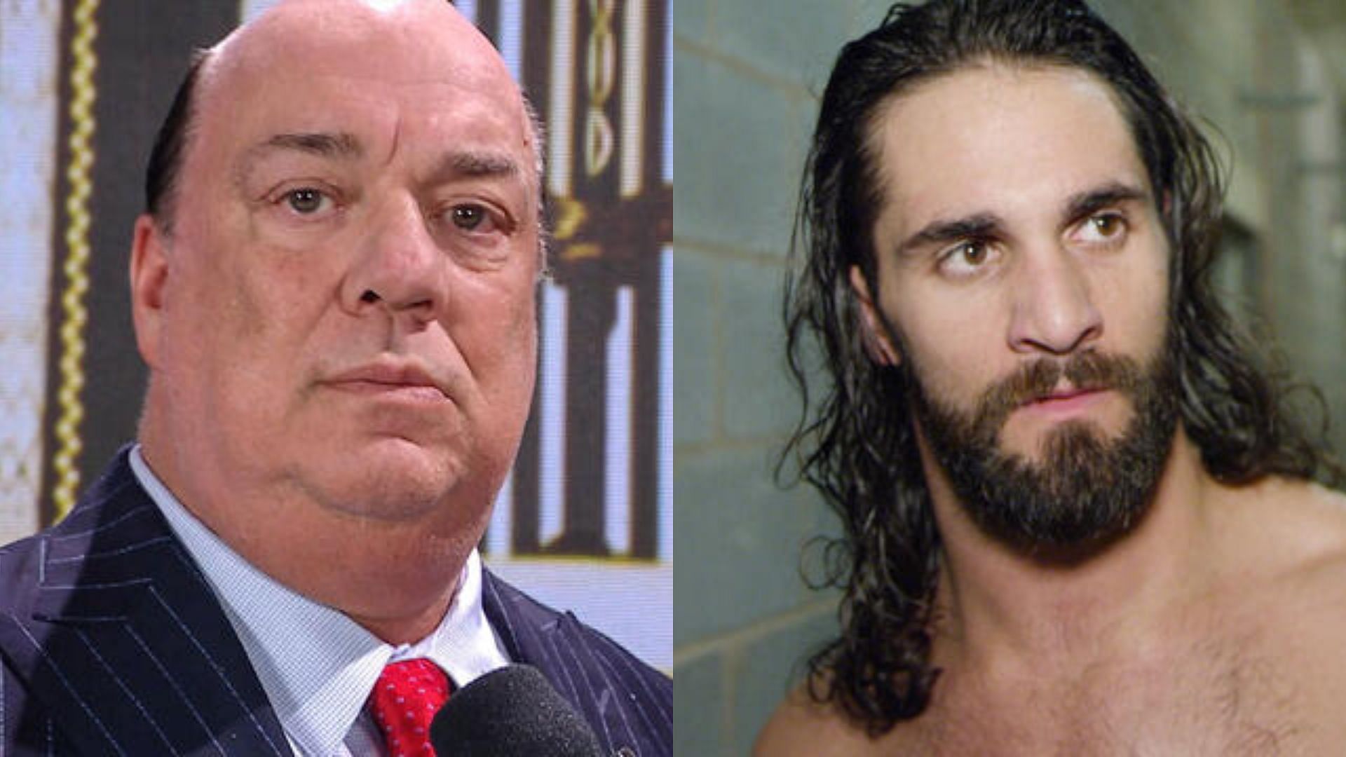 Paul Heyman [left] and Seth Rollins [right] [Image Credits: WWE.com]