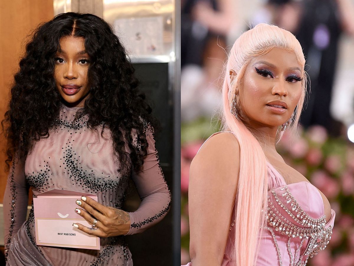 “Real pop culture is back”- Netizens react as Nicki Minaj and SZA take shots at each other in heated social media exchange