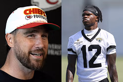 "He's not a big guy": Coach Mangini weighs in on Travis Kelce's strategy to tire Travis Hunter out