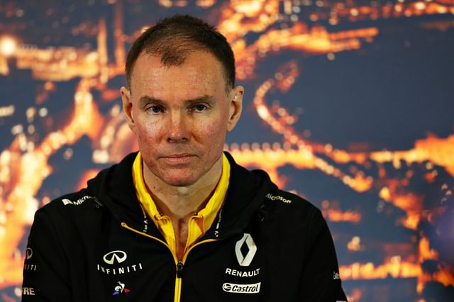 Alan Permane with Renault at the 2020 Winter Testing in Barcelona - Source: Getty