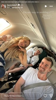 Connor McDavid's wife Lauren IG post @ laurenkyle1