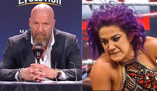 Triple H to take Bayley off WWE TV immediately after what went down on RAW this week? Looking at the possibility