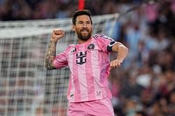 WATCH: Lionel Messi scores brilliant goal from outside the box after pin-point pass from Sergio Busquets during Inter Miami's 2-1 win