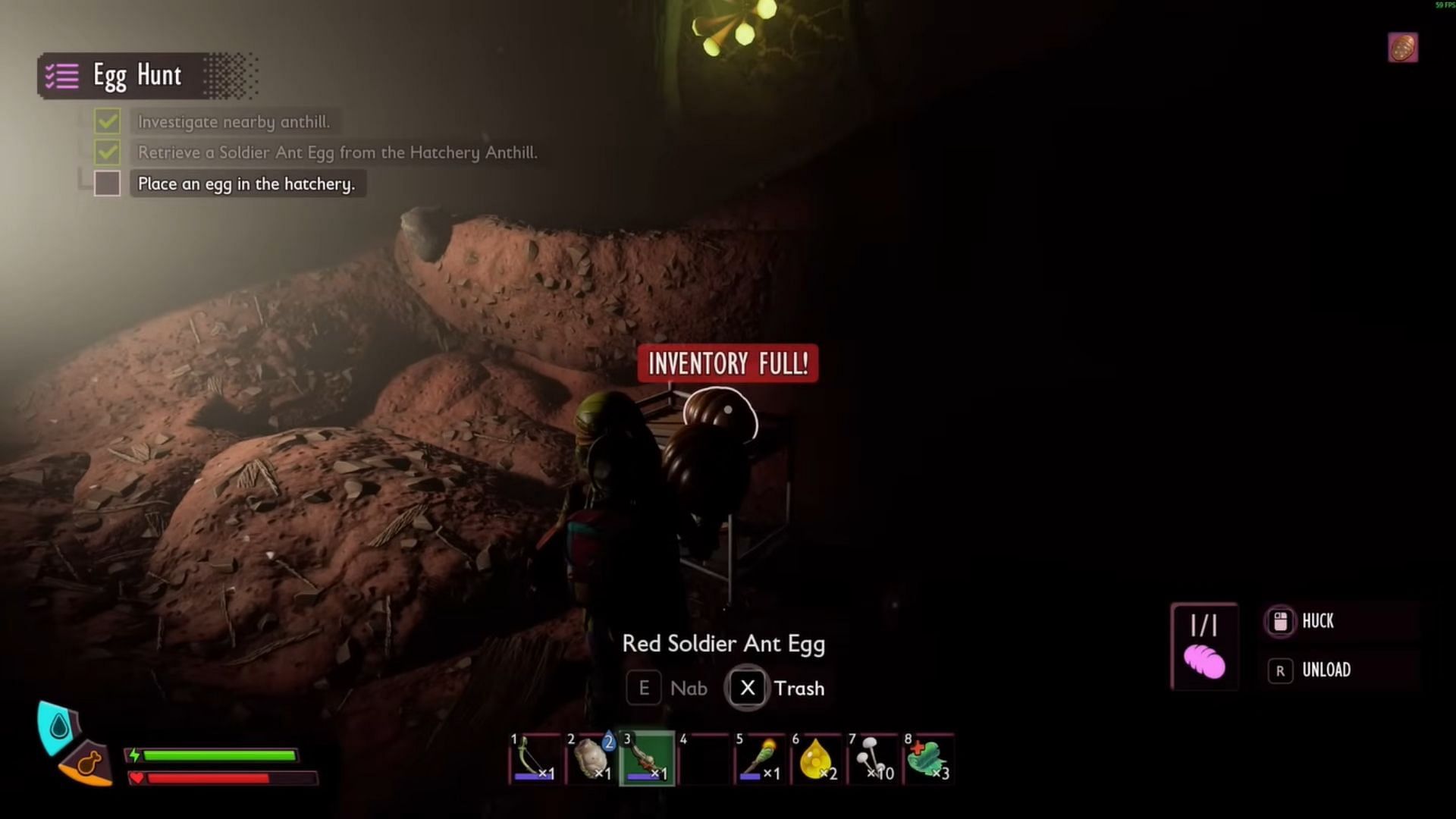 Red Soldier Ant egg (Image via Xbox Game Studios || YouTube/@VideoGameDataBank)