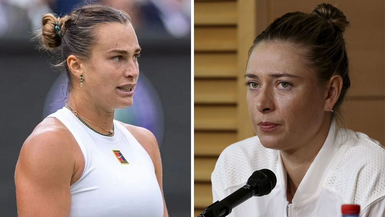 Maria Sharapova Aryna Sabalenka grunt
