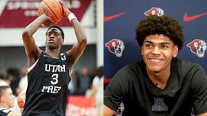 AJ Dybantsa drops 1-word reaction after Koa Peat throws down insane dunk for Team USA at U19 World Cup