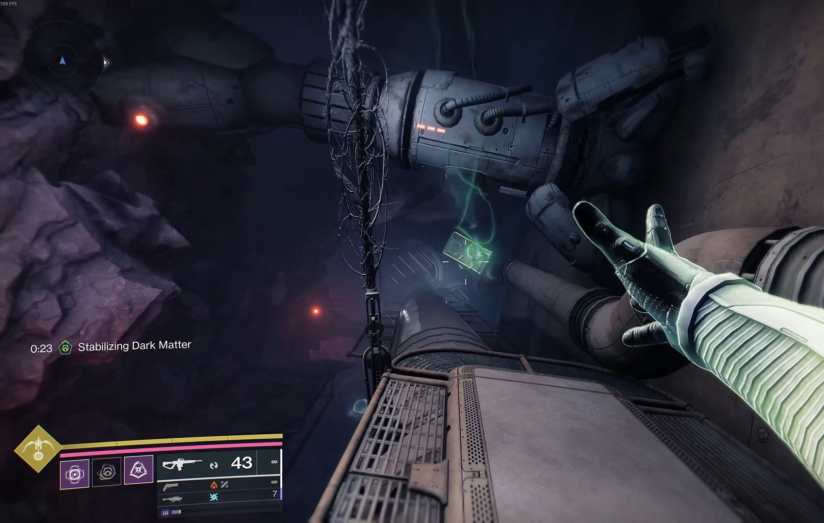 Vráťte sa na rampu a snímajte batériu (obrázok cez Bungie | YouTube/Xgarbett)