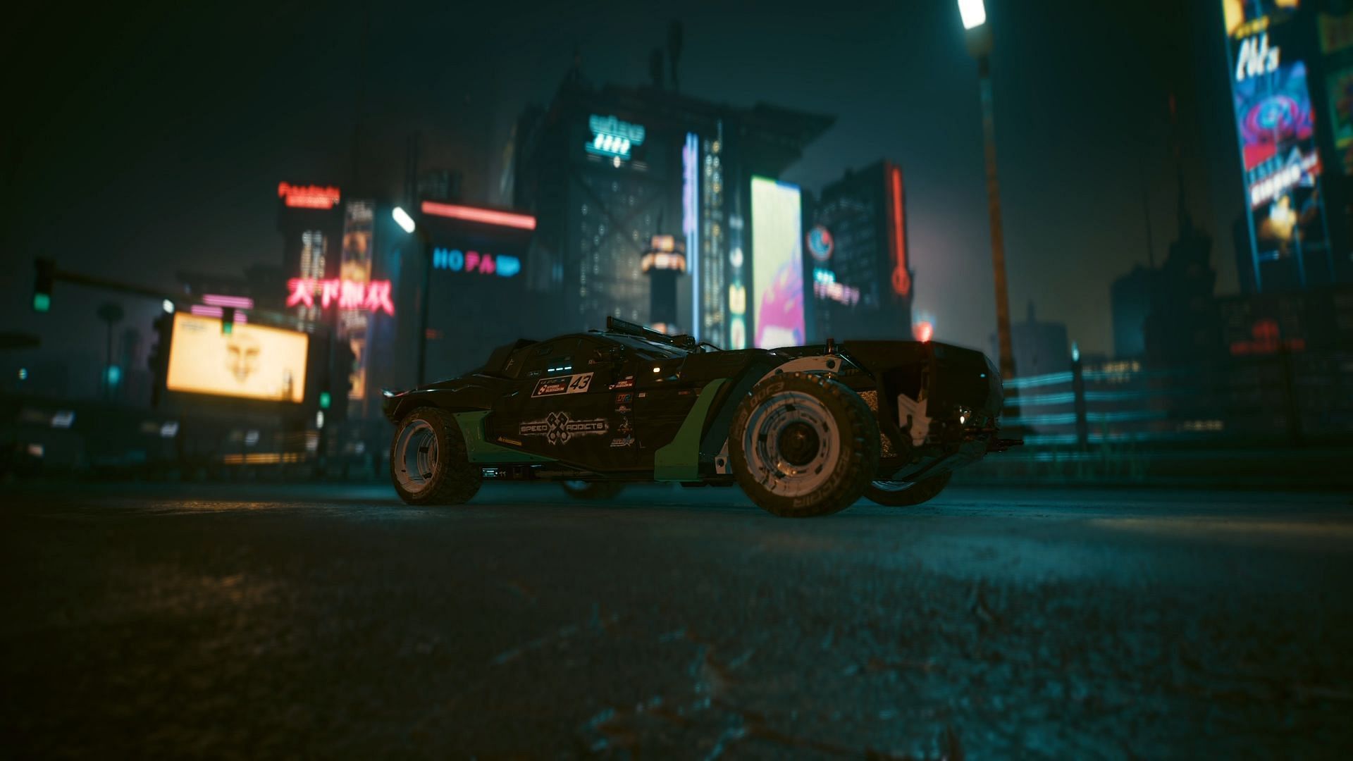 Type 66 Hoon car in Cyberpunk 2077 (Image via Sportskeeda Gaming || CDPR)
