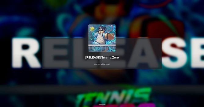 Tennis: Zero codes (July 2025)