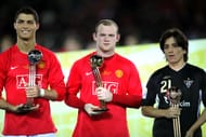 Cristiano Ronaldo (left) and Wayne Rooney (right)