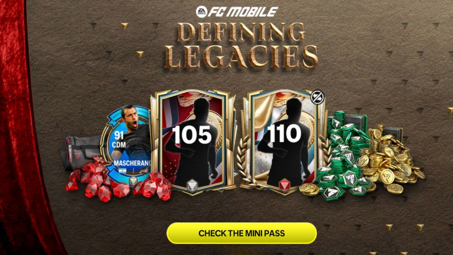 EA FC Mobile Defining Legacies mini pass offers great rewards (Image via EA Sports)
