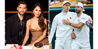 Grigor Dimitrov's actress girlfriend Eiza Gonzalez consoles him with touching message after his injury retirement against Jannik Sinner at Wimbledon