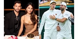 Grigor Dimitrov's actress girlfriend Eiza Gonzalez consoles him with touching message after his injury retirement against Jannik Sinner at Wimbledon