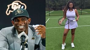 Coach Prime's daughter Deiondra Sanders catches eyeballs in stylish Tennis outfit during her latest collab with fashion giant