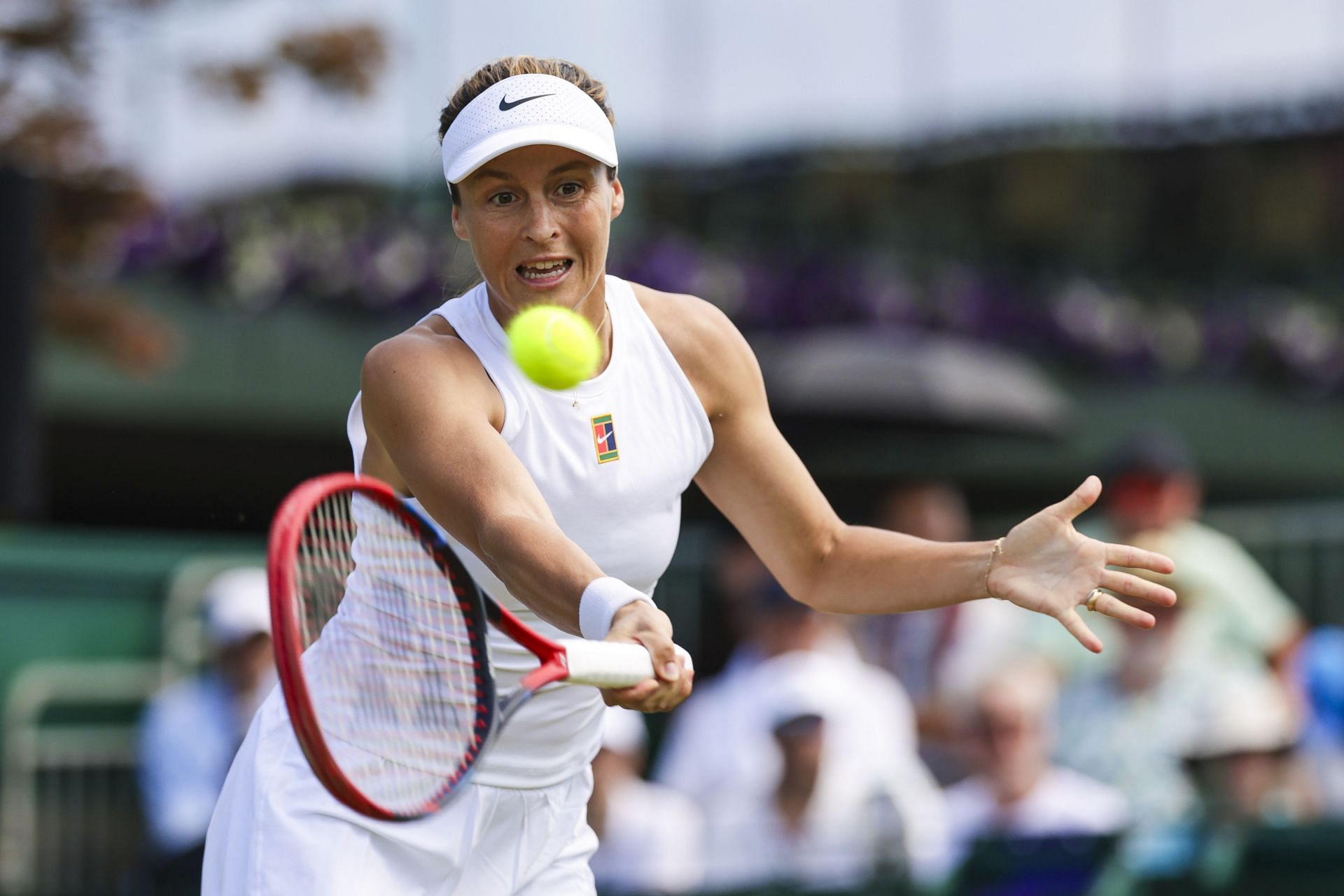 Tatjana Maria at Wimbledon 2025. (Photo: Getty)