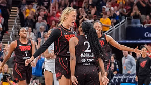 "UNREAL": Sophie Cunningham drops instant reaction on Aari McDonald's stepback dagger against Aces