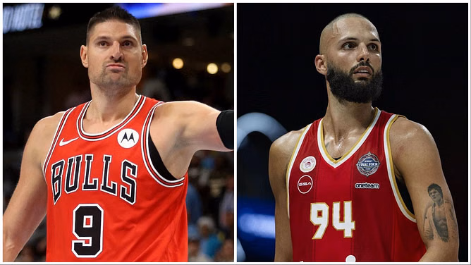 "Watch this douchebag for 3 more seasons" - Bulls' Nikola Vucevic hilariously trolls Evan Fournier after new deal news drops