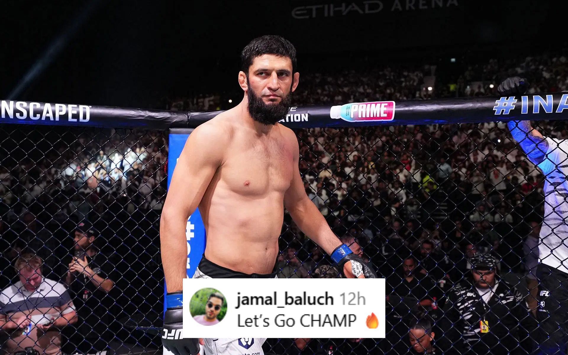Fans react to Khamzat Chimaev
