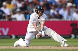 Ben Stokes falls flat on the ground while reverse-sweeping Ravindra Jadeja for a boundary on Day 3 of ENG vs IND 2025 4th Test [Watch]