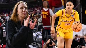 USC HC Lindsay Gottlieb drops 4-word reaction as JuJu Watkins wins prestigious ESPYS award