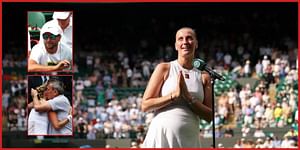 "My first coach was my dad, my last coach is my husband" - Petra Kvitova sends emotional message to family after heartbreaking exit in final Wimbledon