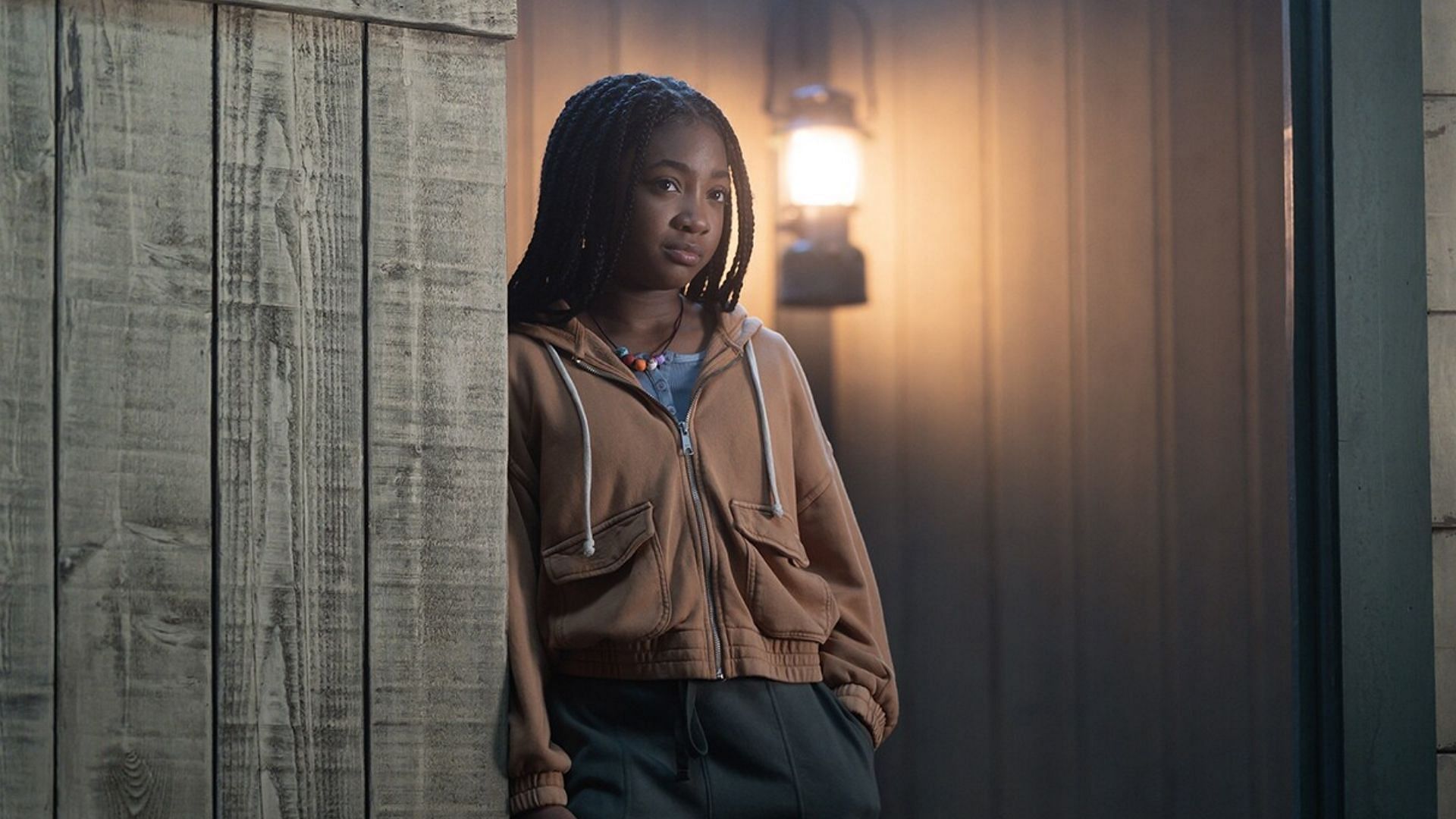 Leah Sava Jeffries stars as Annabeth Chase in Percy Jackson and the Olympians (Image via Disney Plus)