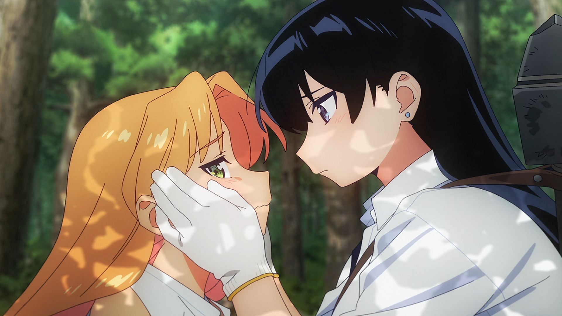 Ruri and Nagi as seen in Ruri Rocks episode 1 (Image via Studio Bind)