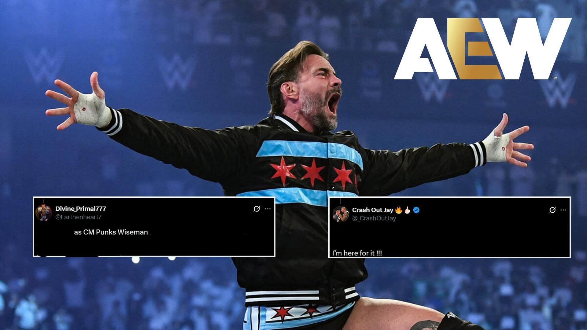CM Punk is a former AEW World Champion who is now with WWE [Photo courtesy of WWE