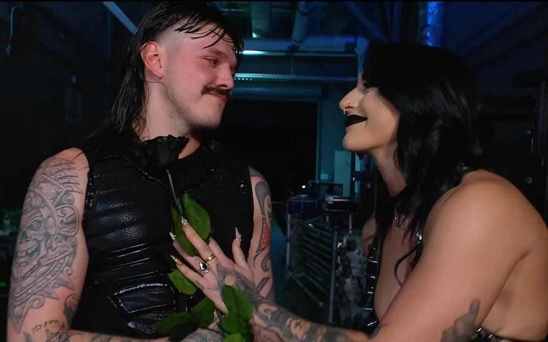 Dominik Mysterio and Rhea Ripley. [Image credits: wwe.com]