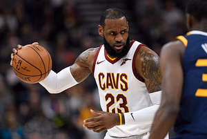 LeBron James fuels Cleveland rumors with approval of Allie Clifton’s X-mas throwback jersey