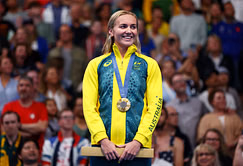 "Still feels like yesterday"- Ariarne Titmus remenisces over defeating Katie Ledecky and Summer McIntosh to successfully defending Olympic gold medal