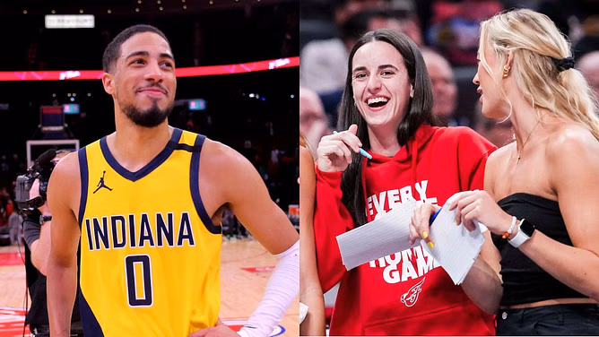 “Winter Soldier going even with wounded leg”: Fans abuzz as Tyrese Haliburton parties with GF, Caitlin Clark & Sophie Cunningham post WNBA All-Star