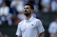 Novak Djokovic during The Championships Wimbledon 2025 in London, England. (Photo by Getty Images)