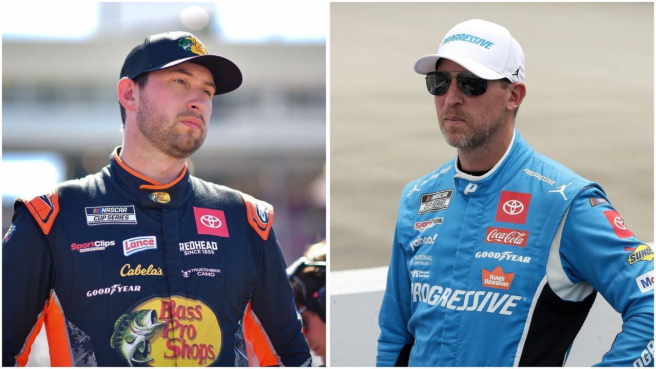 Chase Briscoe and Denny Hamlin