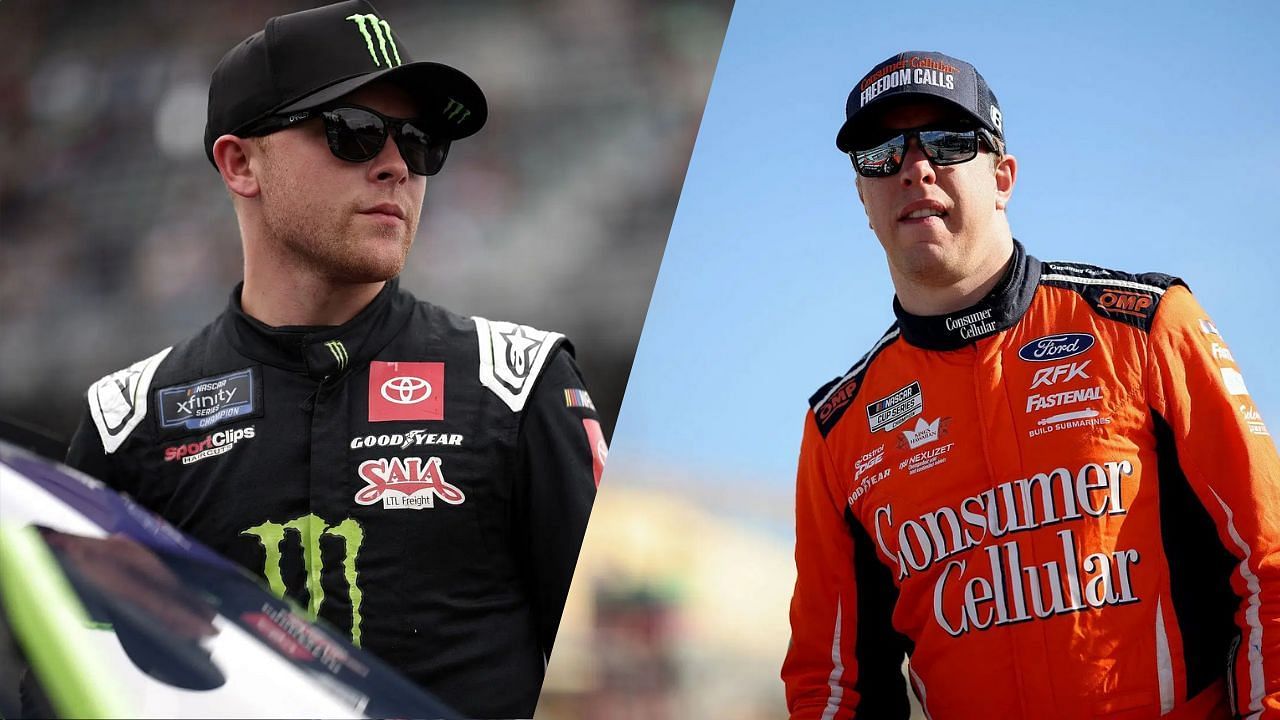 Ty Gibbs and Brad Keselowski