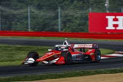 Will Power's car lights on fire at IndyCar Mid-Ohio race as he becomes second victim of Team Penske's car issues