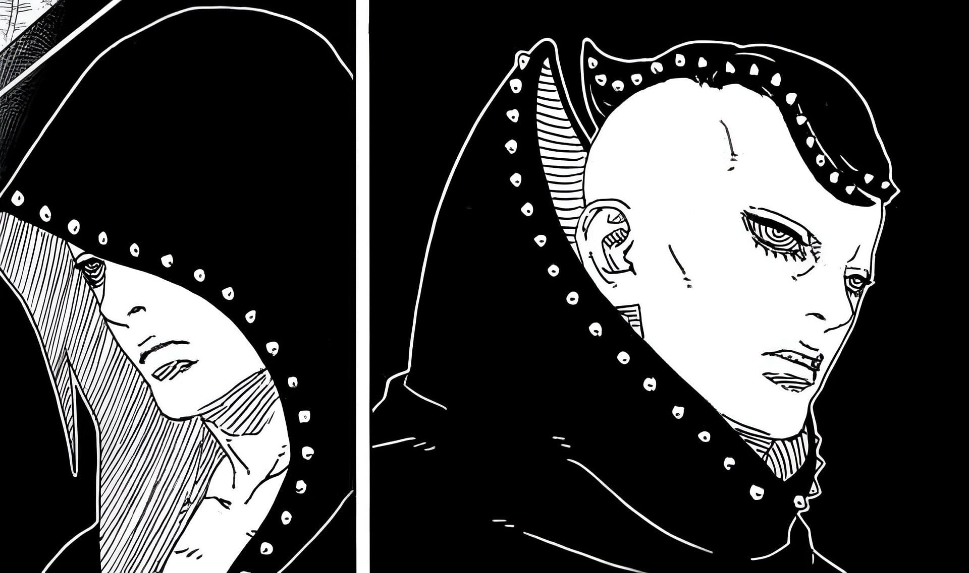 Hidari and Jura as seen in the manga (Image via Shueisha)