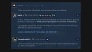 Comments from the community (Image via Valve)
